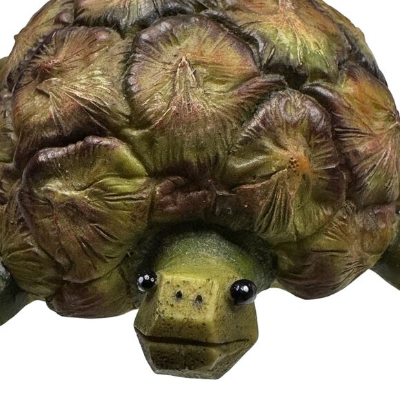 Enesco Home Grown Anthropomorphic Pineapple Turtle Fruit Figurine Tortoise 2005 - Picture 11 of 11